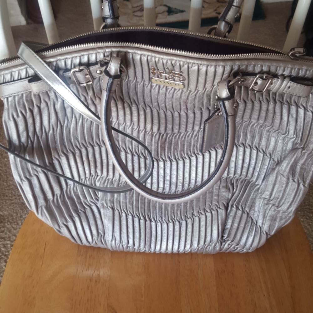 COACH Madison Lindsey Satchel